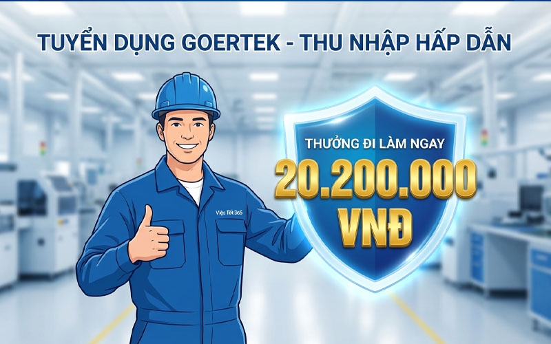 nhận thưởng goertek