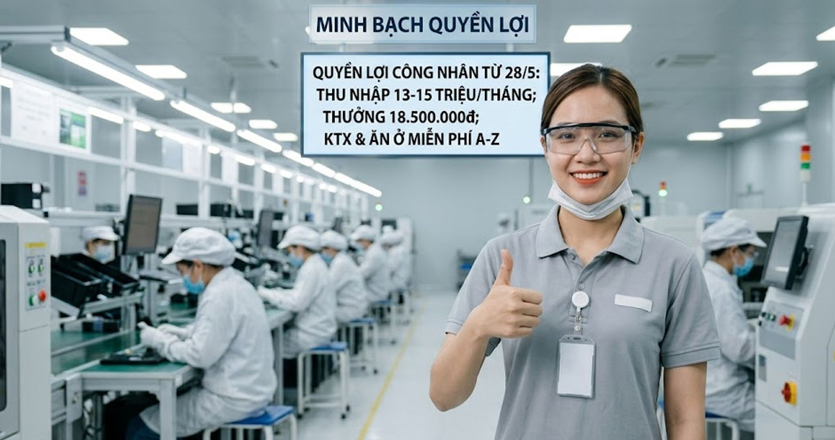 Minh bạch quền lợi dành cho người lao động khi đăng ký qua Việc Kinh Bắc (ảnh được tạo bới AI)