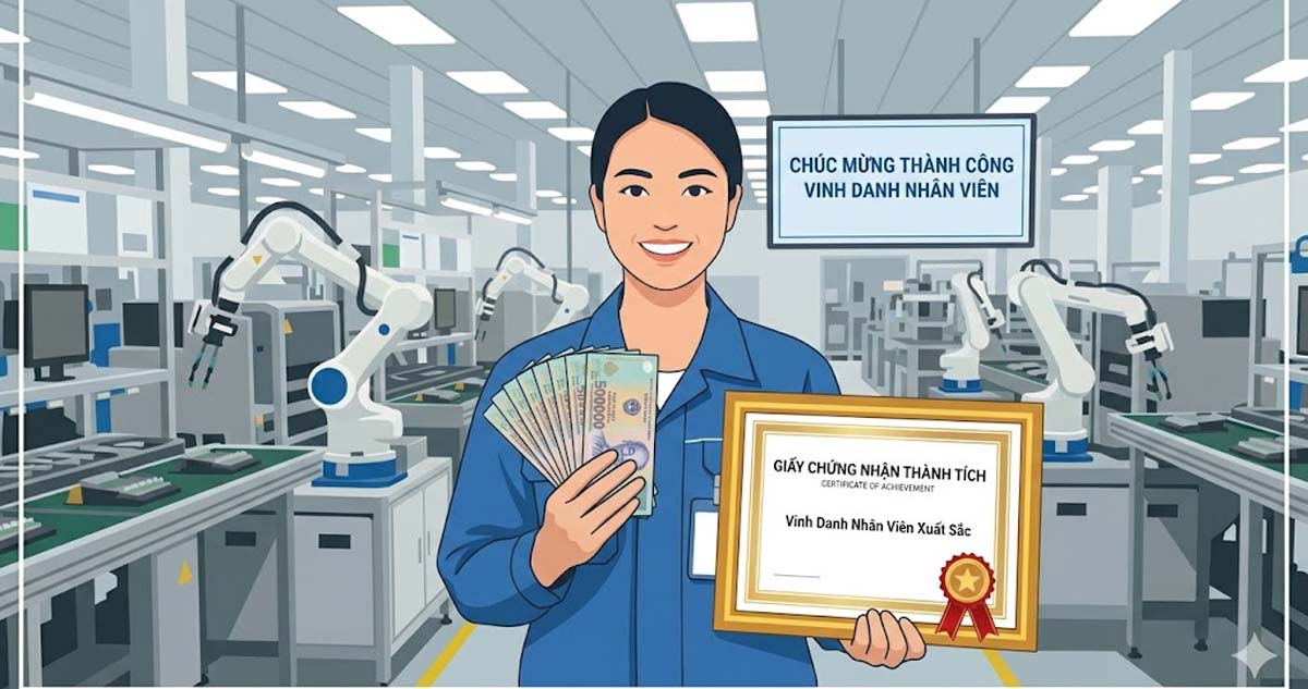 Thu nhập công nhân Goertek 2026