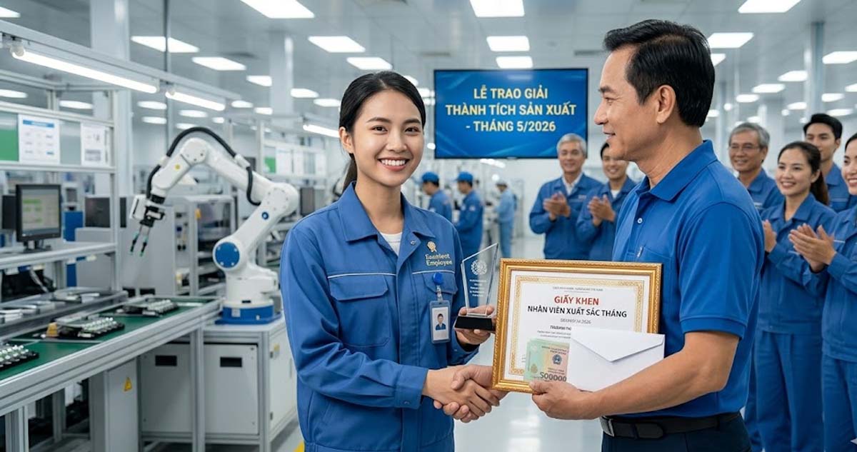Thu nhập công nhân Goertek 2026