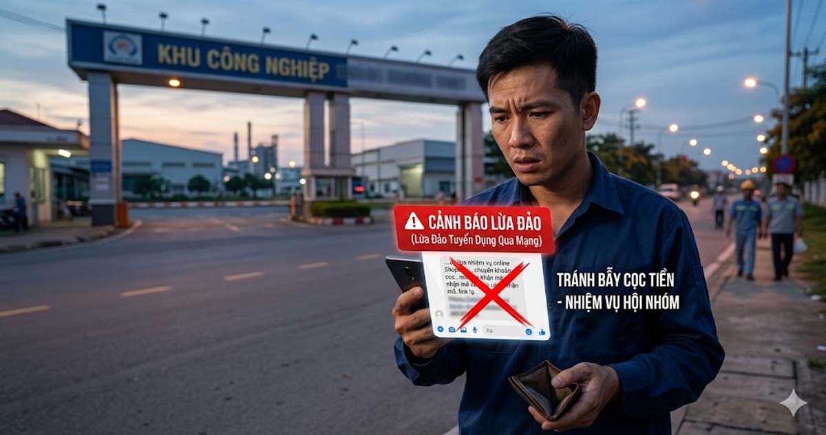 lừa đảo tuyện dụng qua mạng