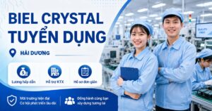 Biel Crystal tuyển dụng