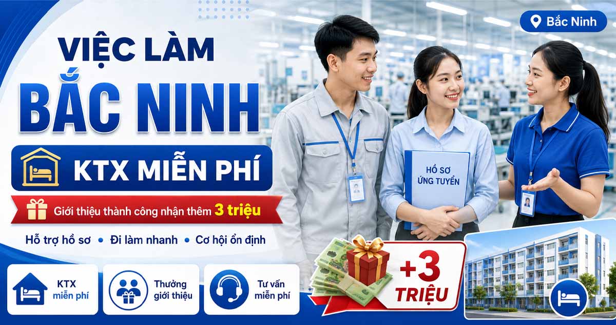 Giới Thiệu Thành Công Một Lao Động, Nhận Thưởng Thêm 3 Triệu