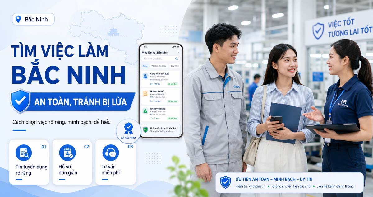 Tìm việc làm Bắc Ninh